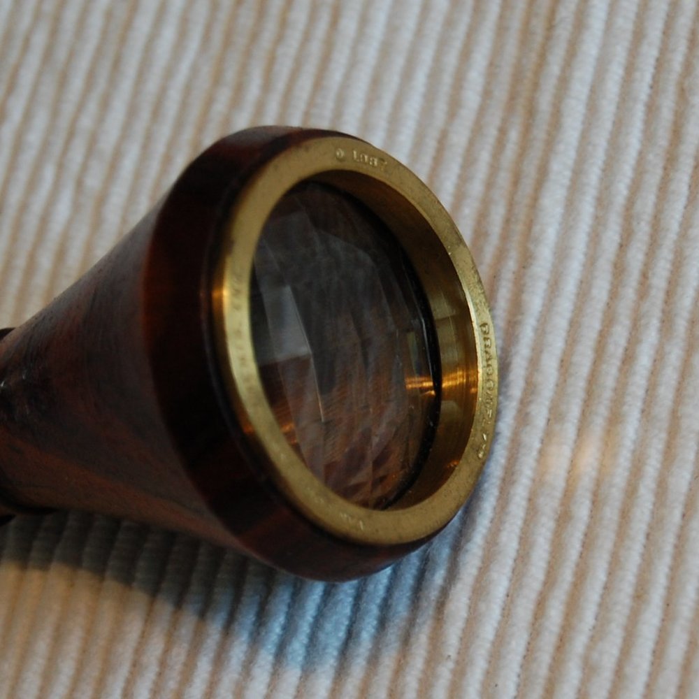 1987 Van Court International Dragonfly Wooden Kaleidoscope Prism in Box - Picture 12 of 16
